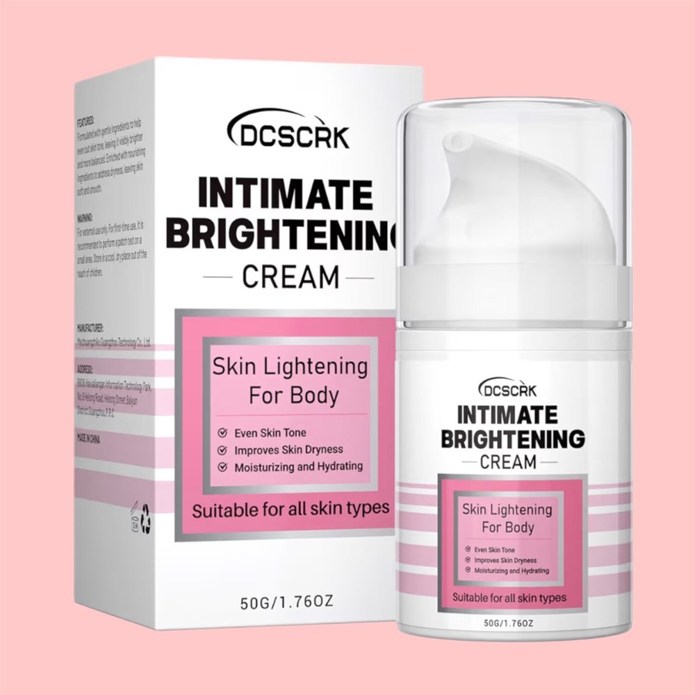 DCSCRK Intimate Brightening Cream - Skin Lightening For Body NET WT. 1.76OZ./50G